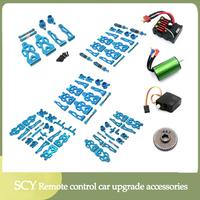 SCY 16101 16102 16103 16201 16101 Pro RC Car 1:16 Blue Upgraded Metal Spare Parts Model 4WD/Original Spare Parts 6312 6313 6314