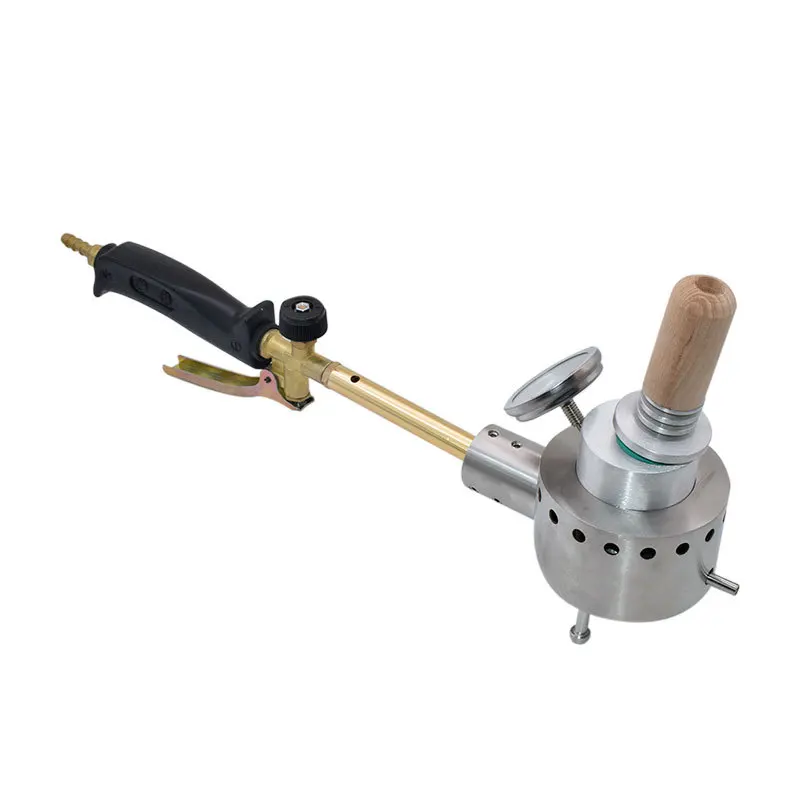 Handheld oxalic acid atomizer, beehive oxalic acid sublimation, bee mite control propane atomizer, beekeeping and mite removal a