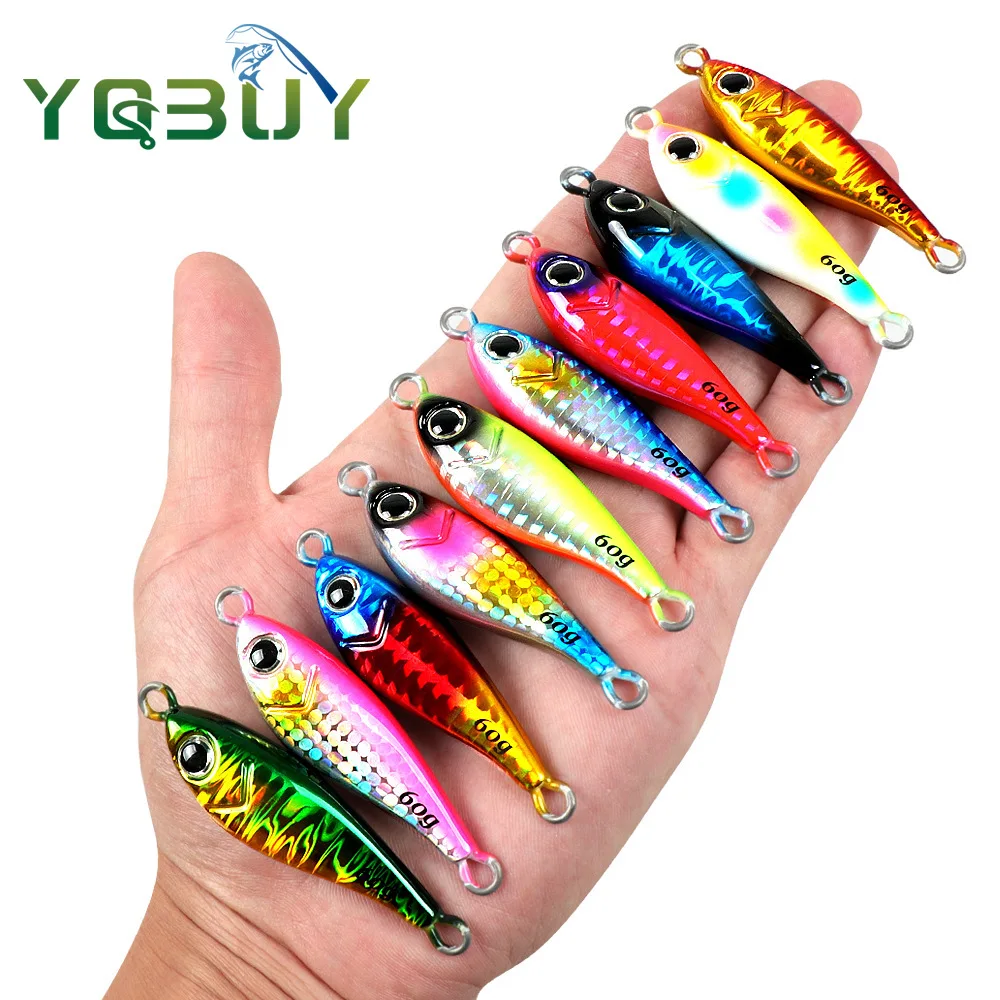 

Fishing Metal Jig Lure 7g-60g Sea Fishing Lure Slow Jigging Artificial Lures