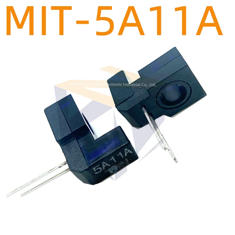 5pcs MIT-5A11A Transmissive Optical Sensor with Phototransistor Output Opto Interrupter