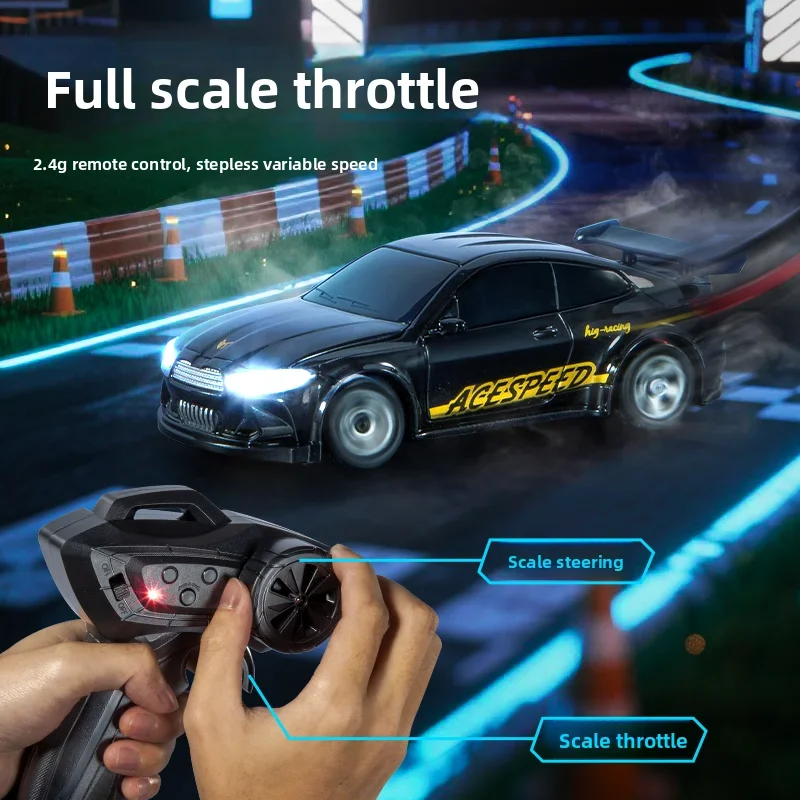1/64 RC카 데스크탑 원격 제어 자동차 장난감 스턴트 원격 제어 드리프트 자동차 RC 미니 레이싱 2.4g 시뮬레이션 장난감 모델 남자아이 선물