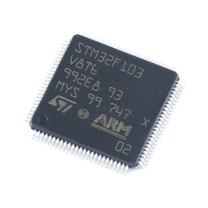 Brand new original STM32F103V8T6 LQFP-100ARM Cortex-M3 32-bit microcontroller MCU