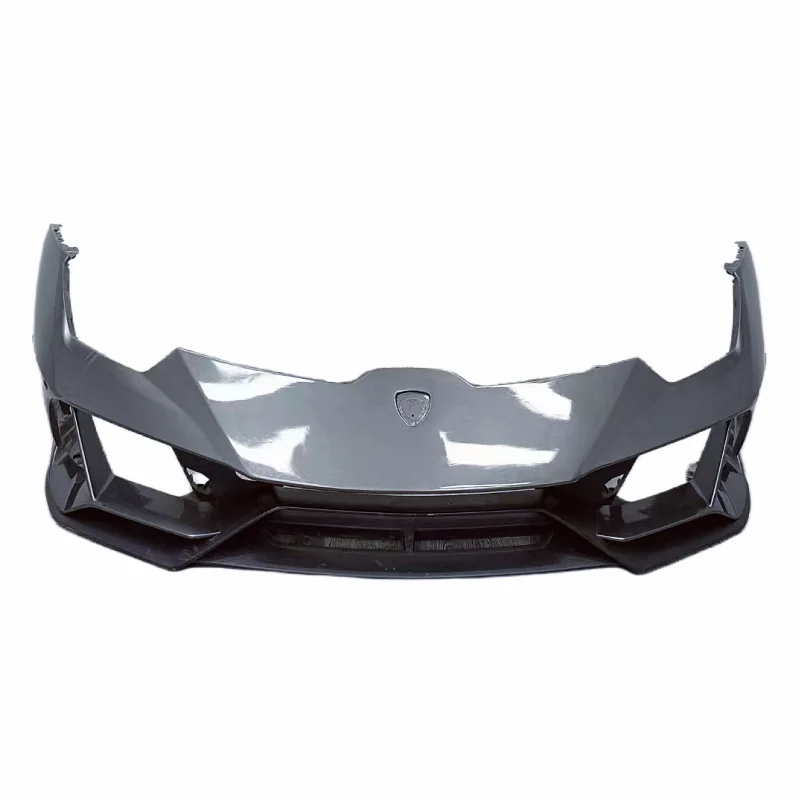 

High Quality EVO Style Resin Primer Carbon Fiber Front Bumper for Lamborghini Hurricane LP580 LP610 Body Kit