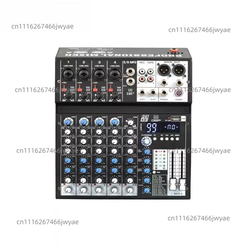 Professional conference room bluetooth reverb console