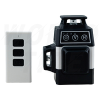 12 Lines 3D Green Laser Level with Remote Control Self-Leveling 360 Degree Horizontal And Vertical Cross Lines Home Laser Level