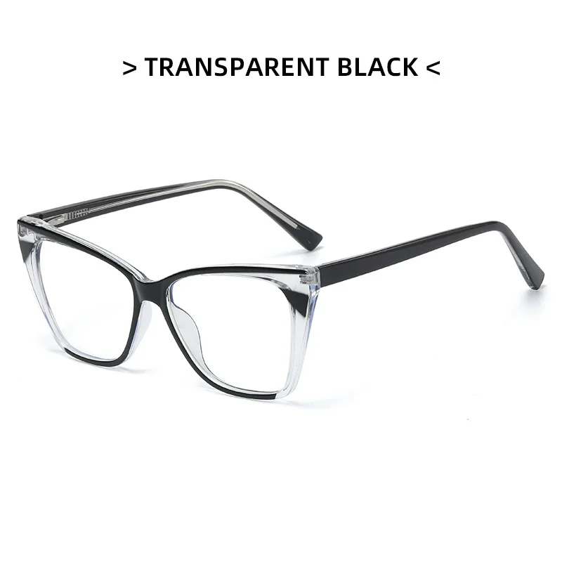 53349 TR90 Anti-Blaulicht-Kunststoff-Titan-optische Brillengestelle für Damen, modische Computerbrillen