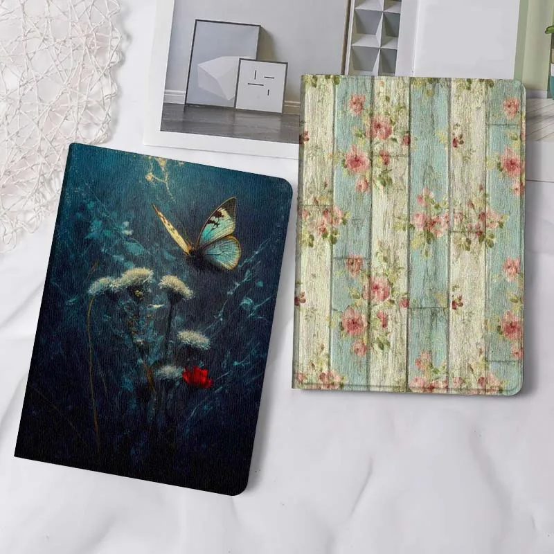 

Blue Butterfly Dandelion Bloom Gift Tablet Case For Samsung Tab Galaxy S6 S11 A A7 A8 A9 A11 10.1 10.4 10.5 Plus Lite