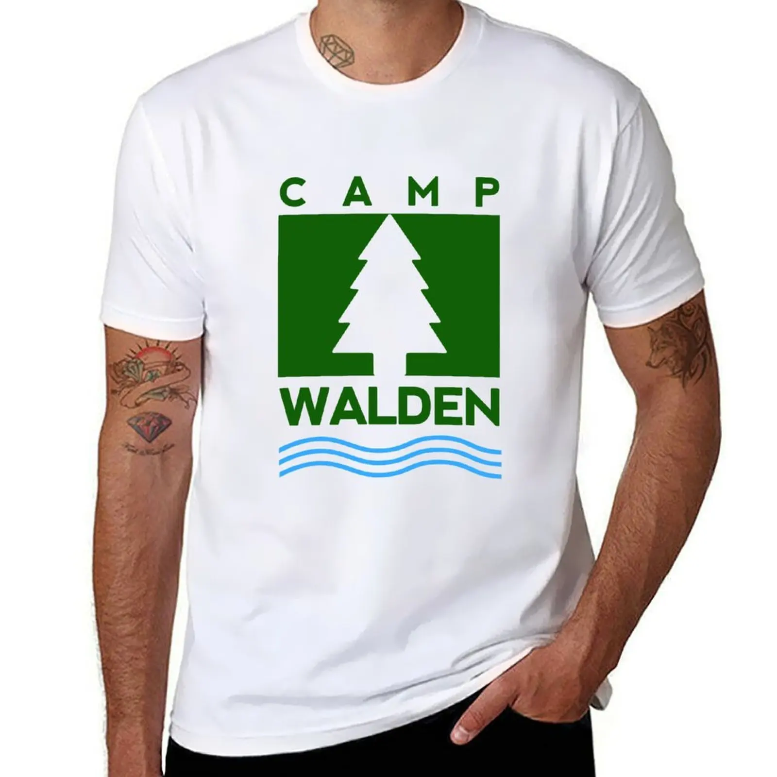 

Camp Walden T-Shirt t shirt man cotton t shirts for man cotton soft T-Shirt