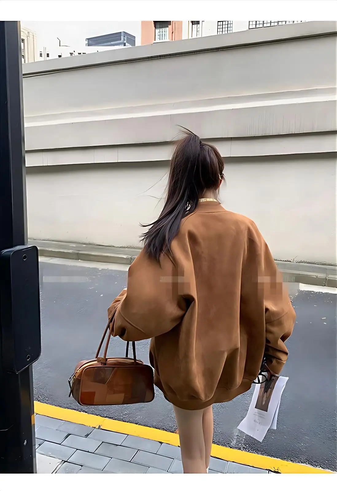 

Куртки-бомберы, длинные женские весенние жаккардовые куртки с v-образным вырезом, пушистая этническая нежная полосатая клубная одежда, нишевая декоративная модная повседневная одежда