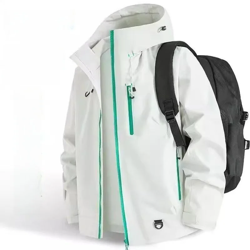 

Ветрозащитная водонепроницаемая куртка для мужчин, повседневная походная куртка, осенне-зимняя куртка для парней и подростков