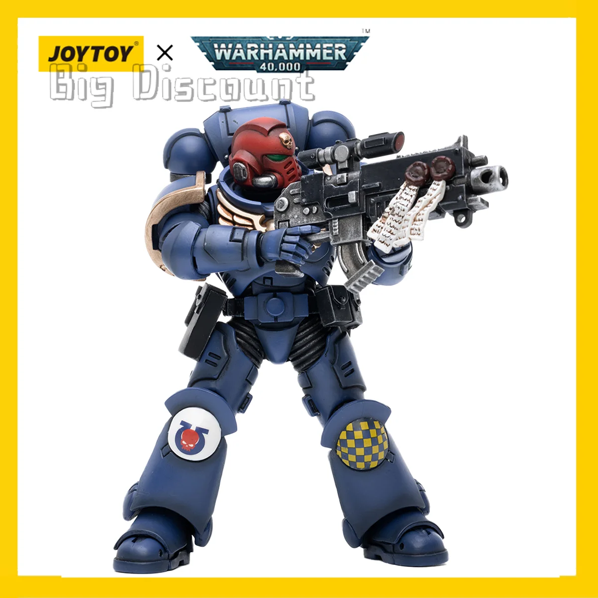 

[В наличии] игрушка JOY TOY 1/18 Warhammer 40K экшн-фигурка ультрамарины герои главы брат Ветеран сержант колесо режим