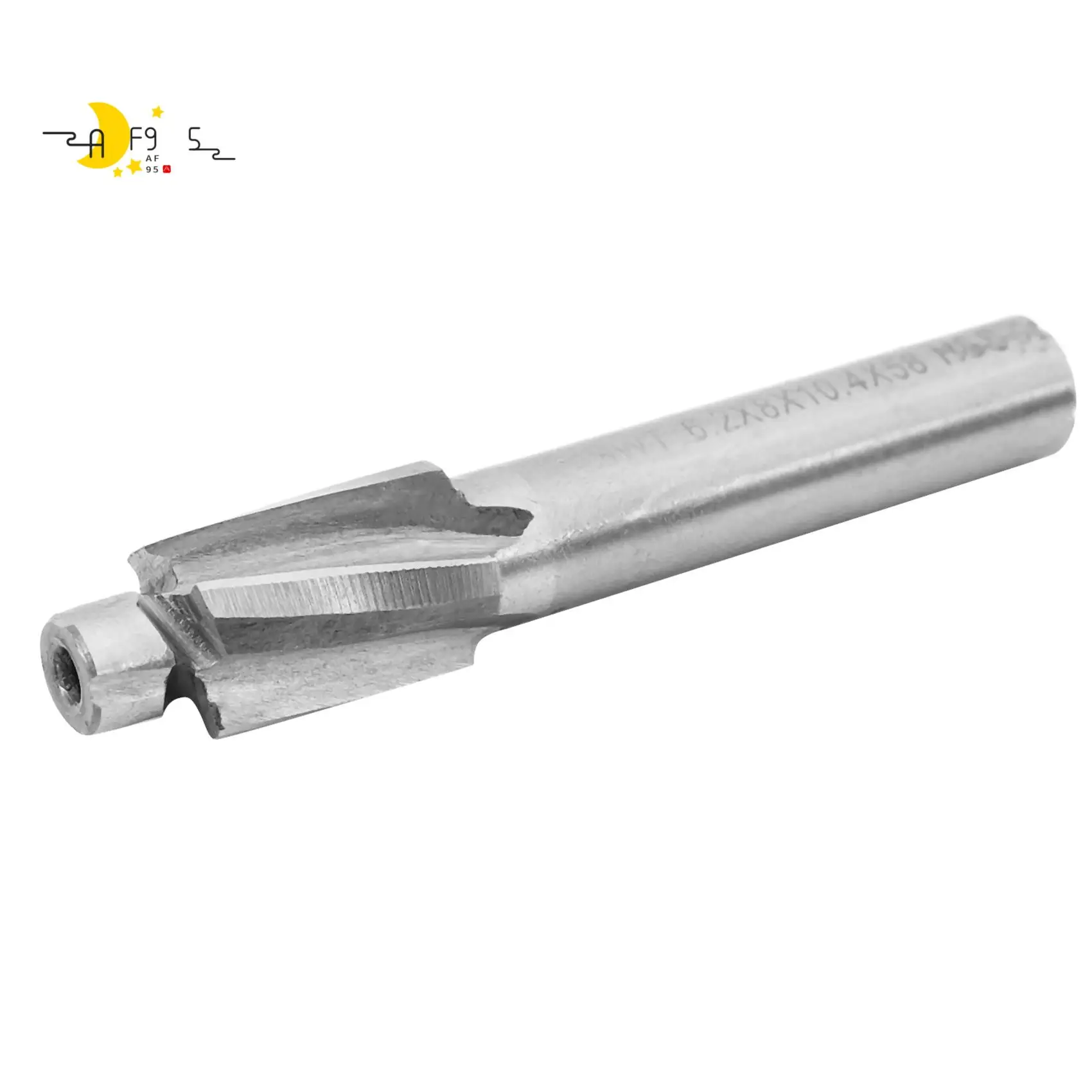

AF95-7Pcs M3-M12 Counterbore Milling Cutter High Speed Steel Pilot Slotting Tool End Mill Slot Drill Bit Set