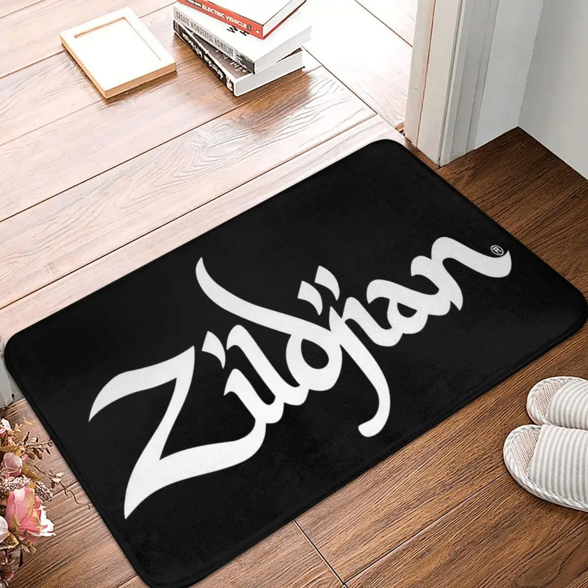 Zildjian Cydjian Cymbals Logo 40x60cm Carpet Polyester Floor Mats Trendy Practical Gifts