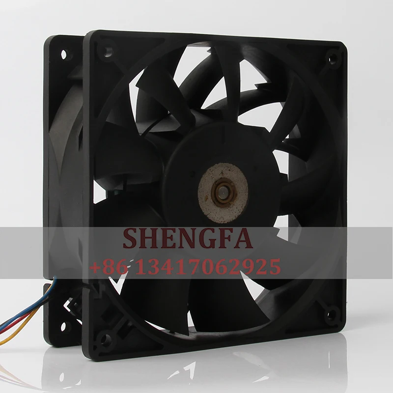 

DELTA FFB1212VHE Cooling Fan DC12V 1.50A 120x120x38MM 12CM 12038 PWM Speed Control Axial Flow Ventilation Centrifugal
