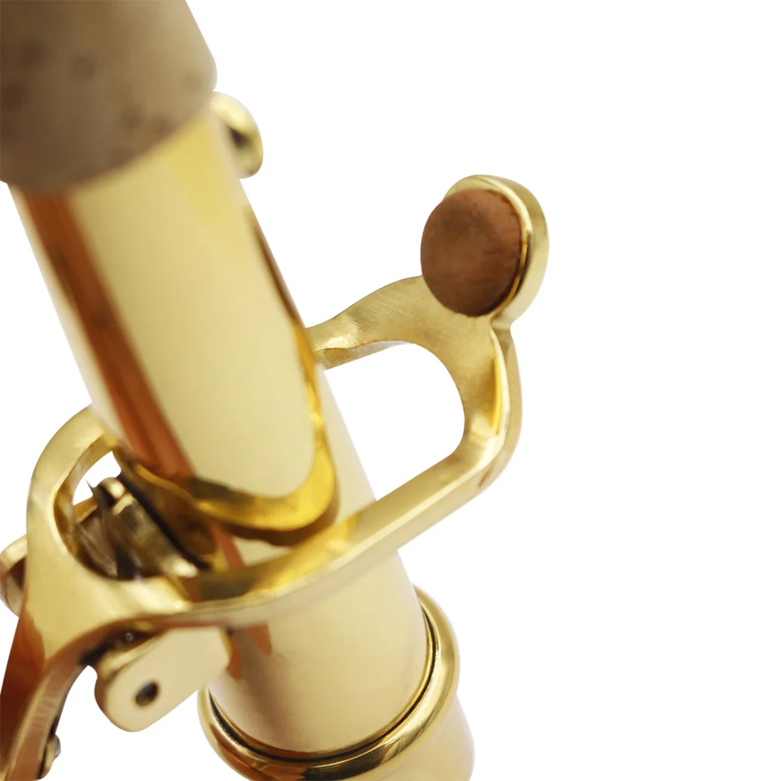 소프라노 색소폰 넥 벤드 및 스트레이트 넥 금속 하이 엔드 내구성 트레이닝, Eb 또는 Ec 목관 액세서리에 적합