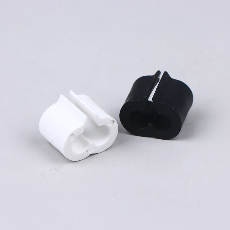 100pcs Y-Shaped Plastic Connectors - DIY Wire Mesh Fastening Clips For Pet Cage Linking - Shelf Clips