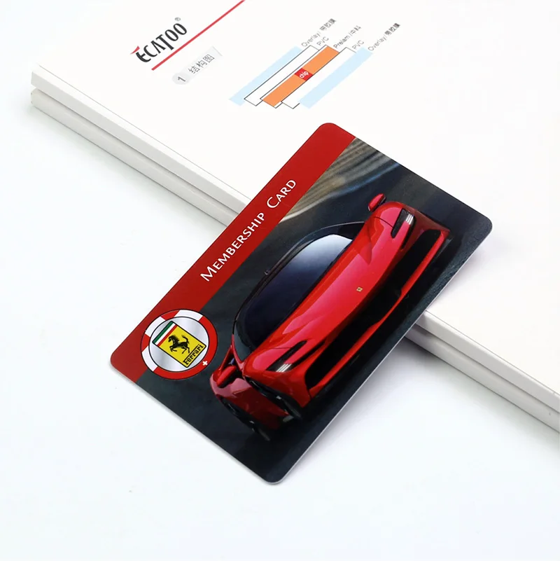 custom. PVC Membership Card Party Invitation Cards Gift Card