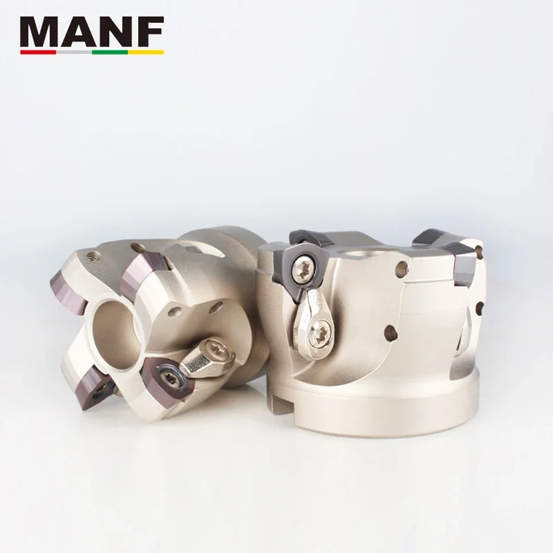Manf fresa facial de alta alimentação, txp, barra de fresagem facial de alimentação rápida com fixação para wpmt080615zsr, inserções de carboneto, fabricação de moldes