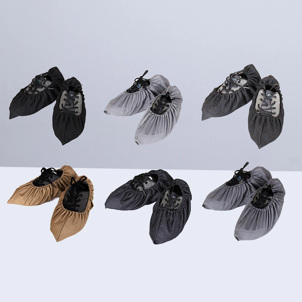 

1pcs Non-Slip Shoe Covers Mopping Thickened Cleaner Shoes Floor Dust Removal Covers For Home Office -Resistant Quiet