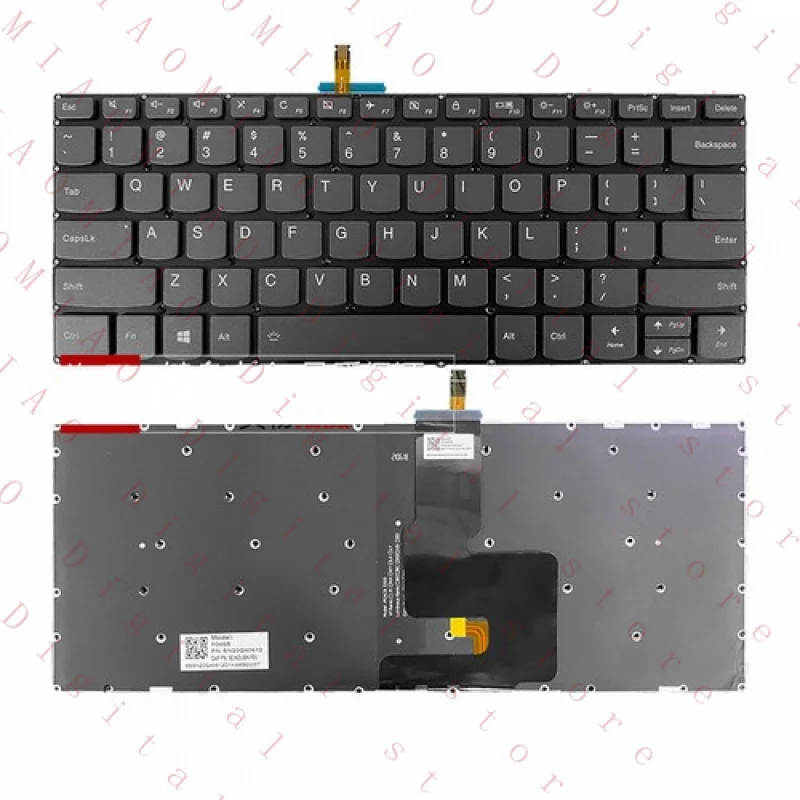 

Клавиатура с подсветкой для ноутбуков Lenovo Flex 5-1470 и Flex 5-1570