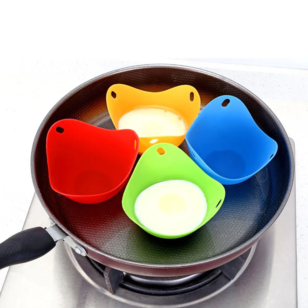 Silicone World Silicone Egg Boiler Warm Egg Tray Silica Gel Egg Cooker Egg Steamer Egg Holder High Temperature Cooking Tools