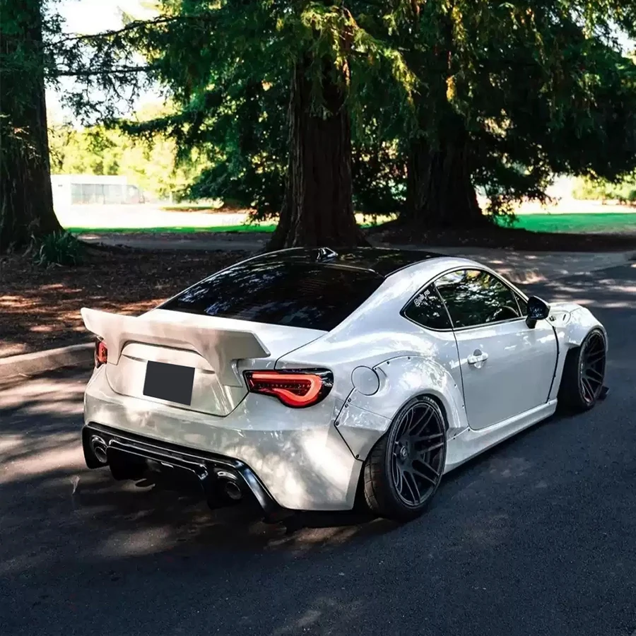 

Carbon Fiber Rocket Bunny V2 Style Rear Spoiler for Toyota GT86 Subaru BRZ ZN6 ZD6 2012-2019 Rear Trunk Lip Spoiler Wing