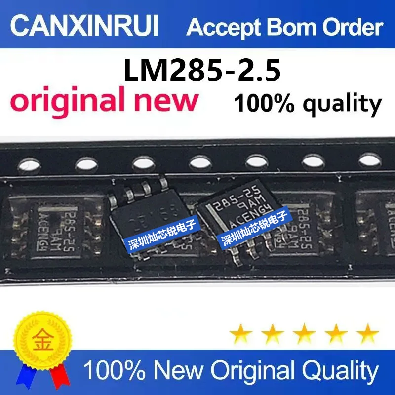 (5-100pieces)Brand new original LM285DR-2.5 LM285-2.5 SMD SOP8 low-power voltage reference chip
