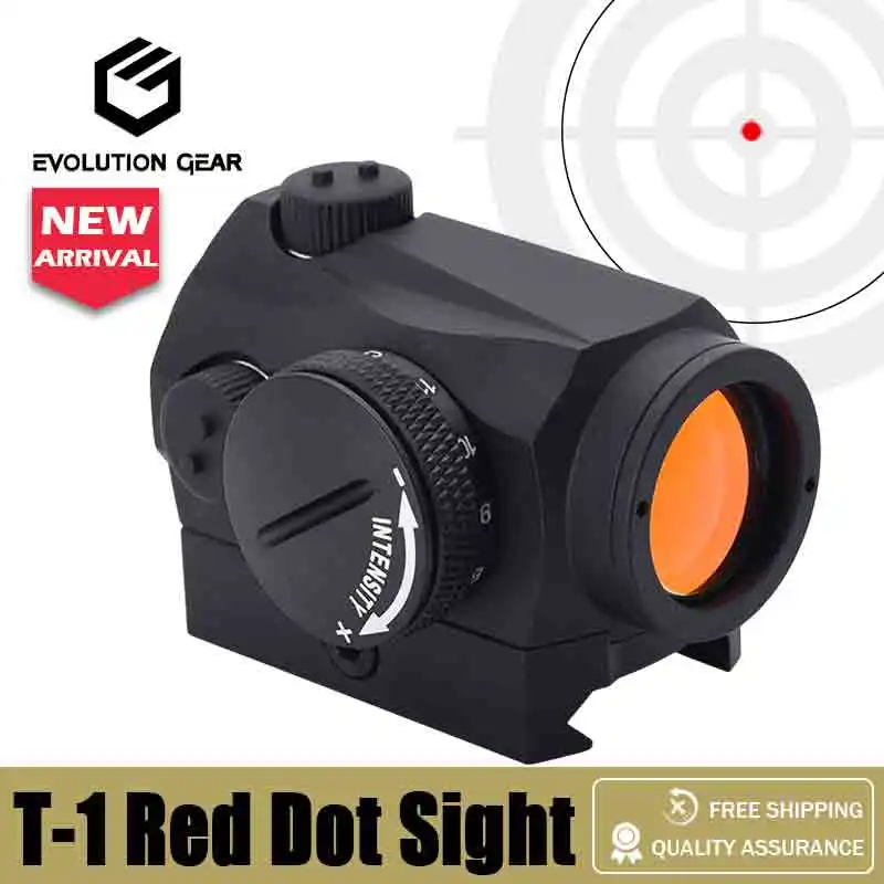 

Evolution Gear 2MOA Red Dot Reflex Sight 1x20m for Hunting Airsoft Rifles with Basic Mounts Full Markings