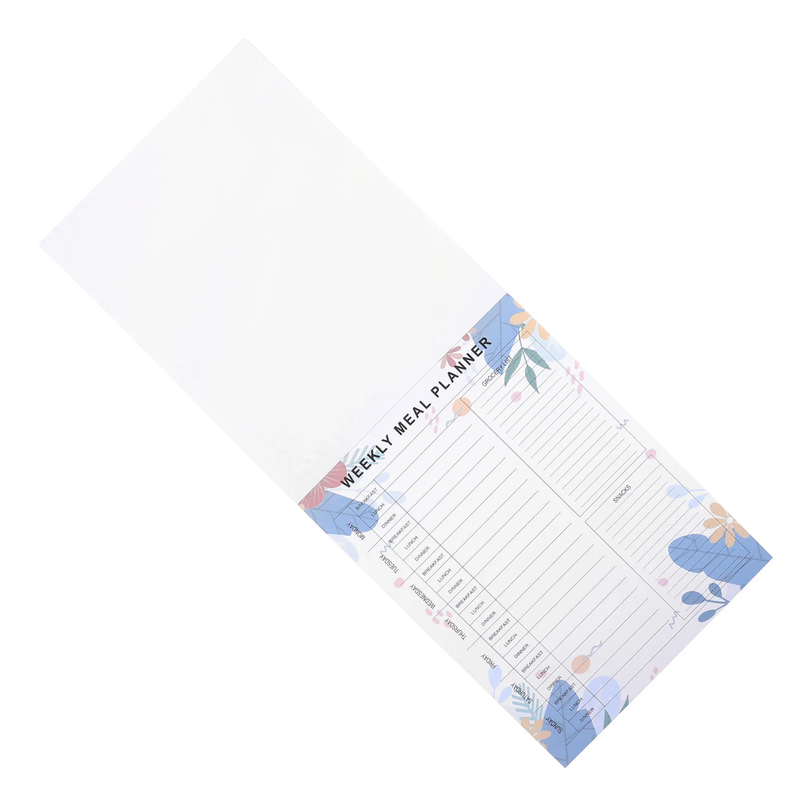 Notatnik z przepojami dietetycznymi Planer dzienny, tygodniowy, miesięczny Zarządzanie zdrowym straganikiem odżywczym Naklejki do odrywania Duża przestrzeń Elegancki układ