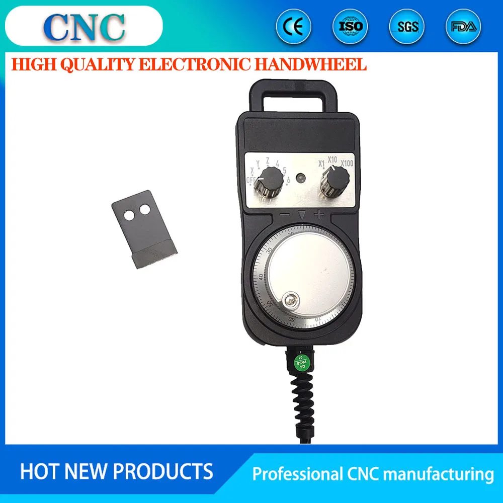 New 4-axis 6-axis CNC motion controller electronic handwheel encoder handheld encoder MPG controller manual pulse generator mach