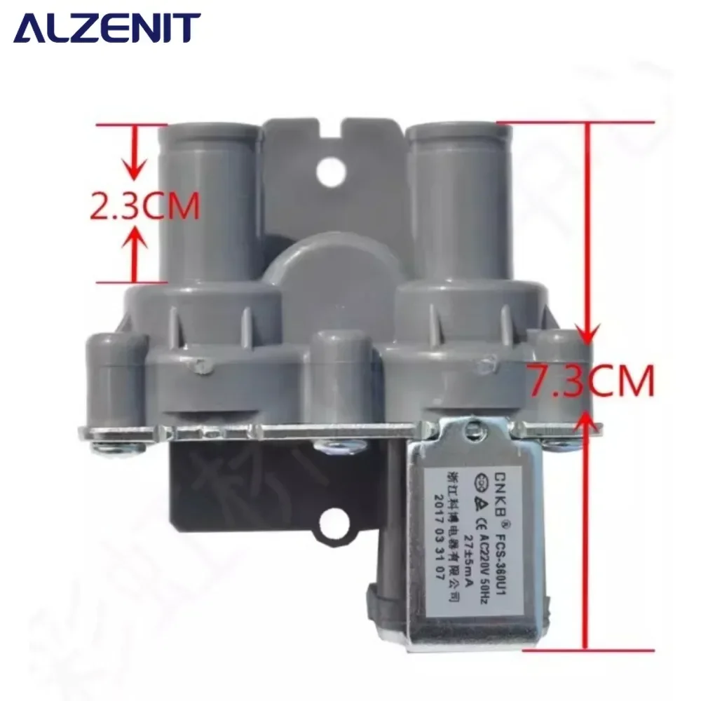 

New Electric Water Inlet Solenoid Valve For SANYO Washing Machine Single Double Head FCS360U1 Washer Parts