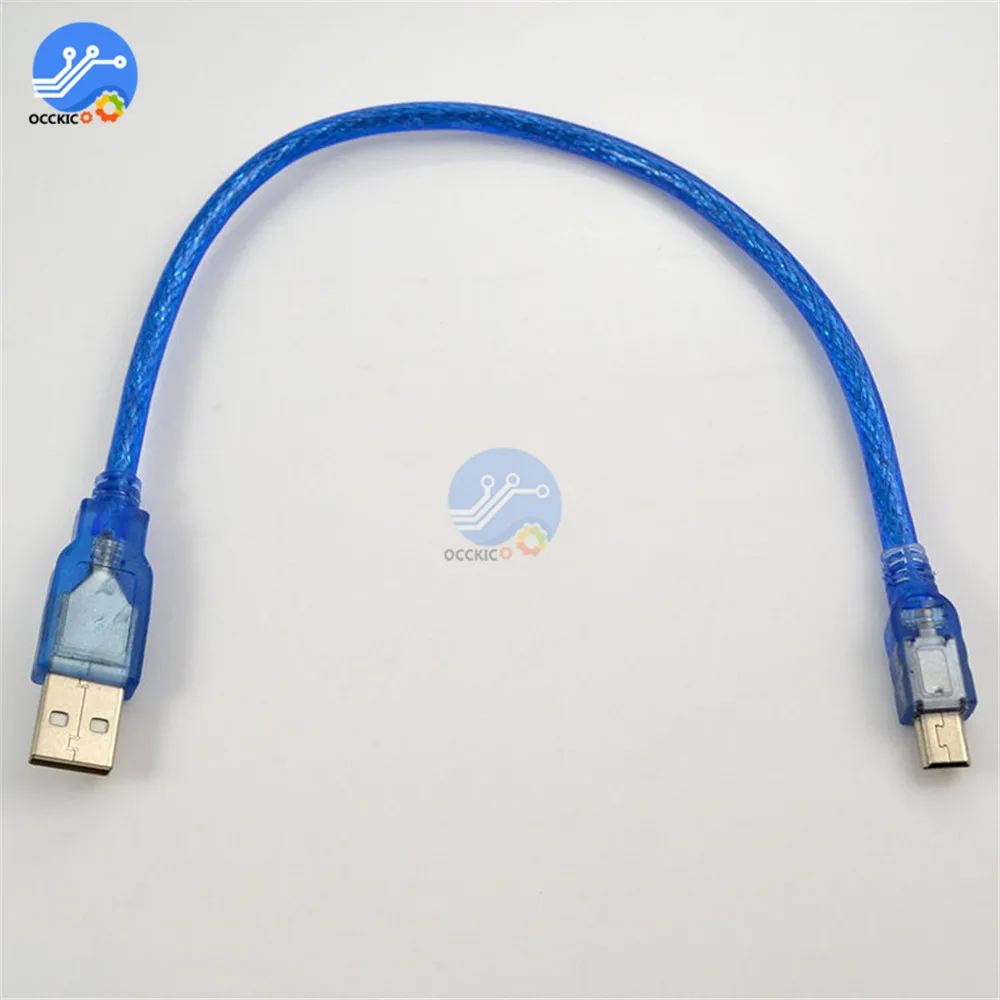 30CM 50CM 100CM Cáp USB USB 5pin T-Đầu T-Cổng Mini 5P 2.0 Cáp Dữ Liệu Cho MP3 MP4 Người Chơi Máy Ảnh Kỹ Thuật Số HDD
