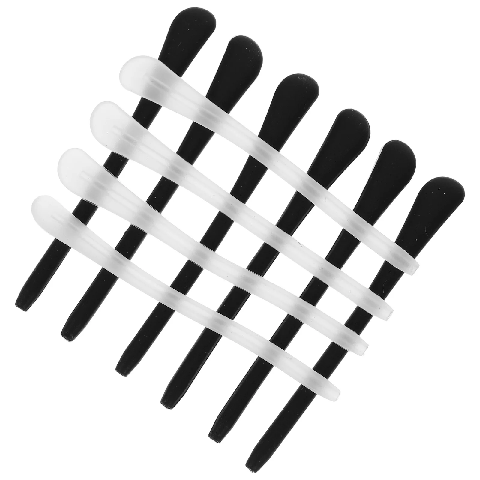 

5Pairs Anti-Skid Silicone Glasses Temple Tips Flexible Eyeglass Ear Cushions Glasses Slip Preventer Comfortable for Sports