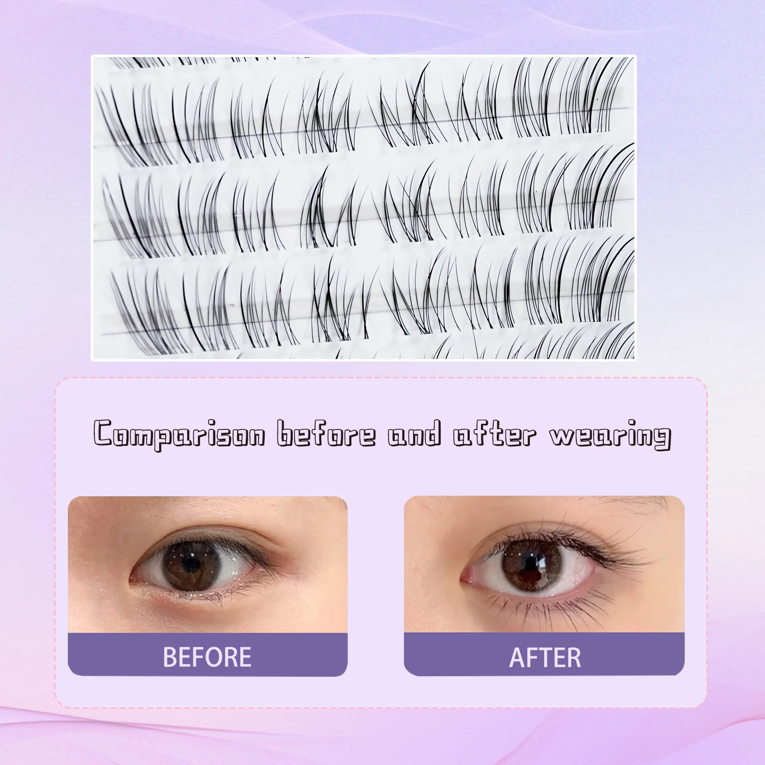 ขนตาแบบกลุ่มที่ให้ลุคเย็นสบาย - Eyelash Extension Single Lash บทวิจารณ์และราคา