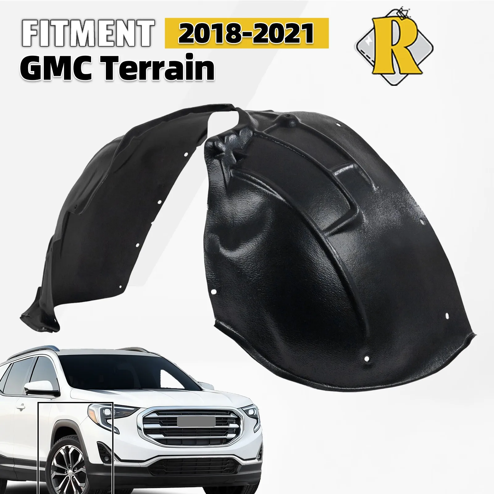 

For 2018-2021 GMC Terrain Front Fender Liner Inner Panel Right Passenger Side RH