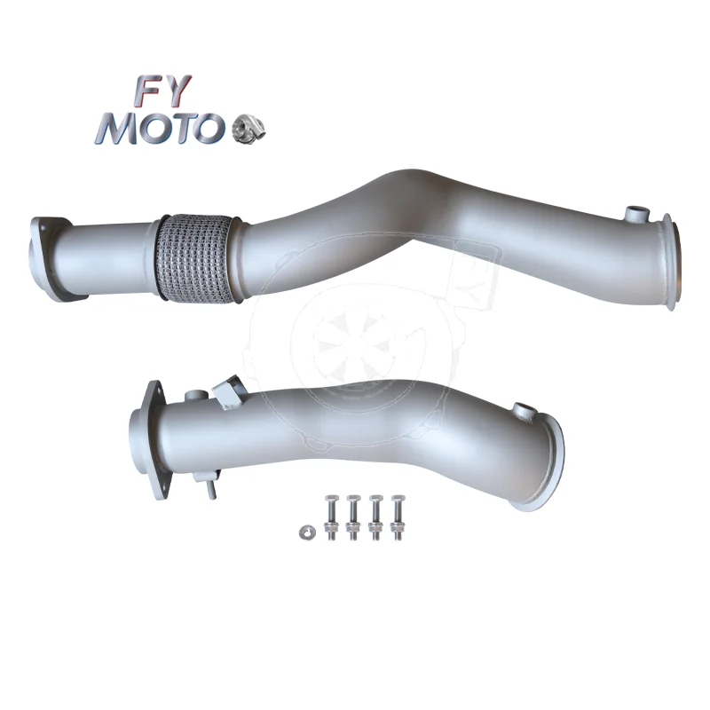 

Exhaust Downpipe for BMW S58 G80 G82 M3 M4 2020+ with Baked Ceramic Coating