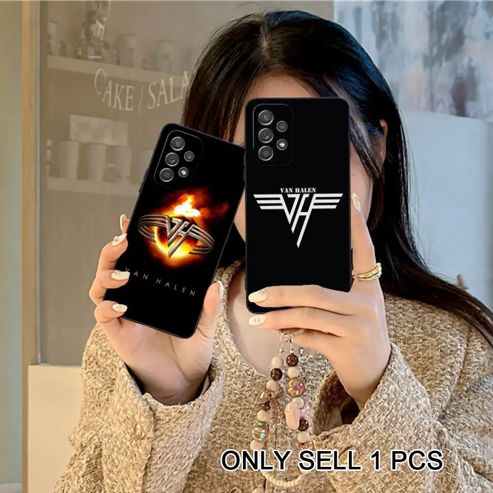 Band Van Halen Phone Case for Samsung Galaxy A26 25 24 23 22 21 17 16 15 14 13 12 11 5G Soft TPU Shockproof Cover