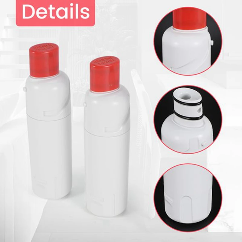 Substituição do filtro de água para geladeira, Peças de reposição, W10413645A EDR2RXD1, Compatível com W10413645, 9082, 9903, P6RFWB2, 2Pack