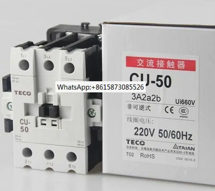 

1PC NEW For TECO Contactor CU-50