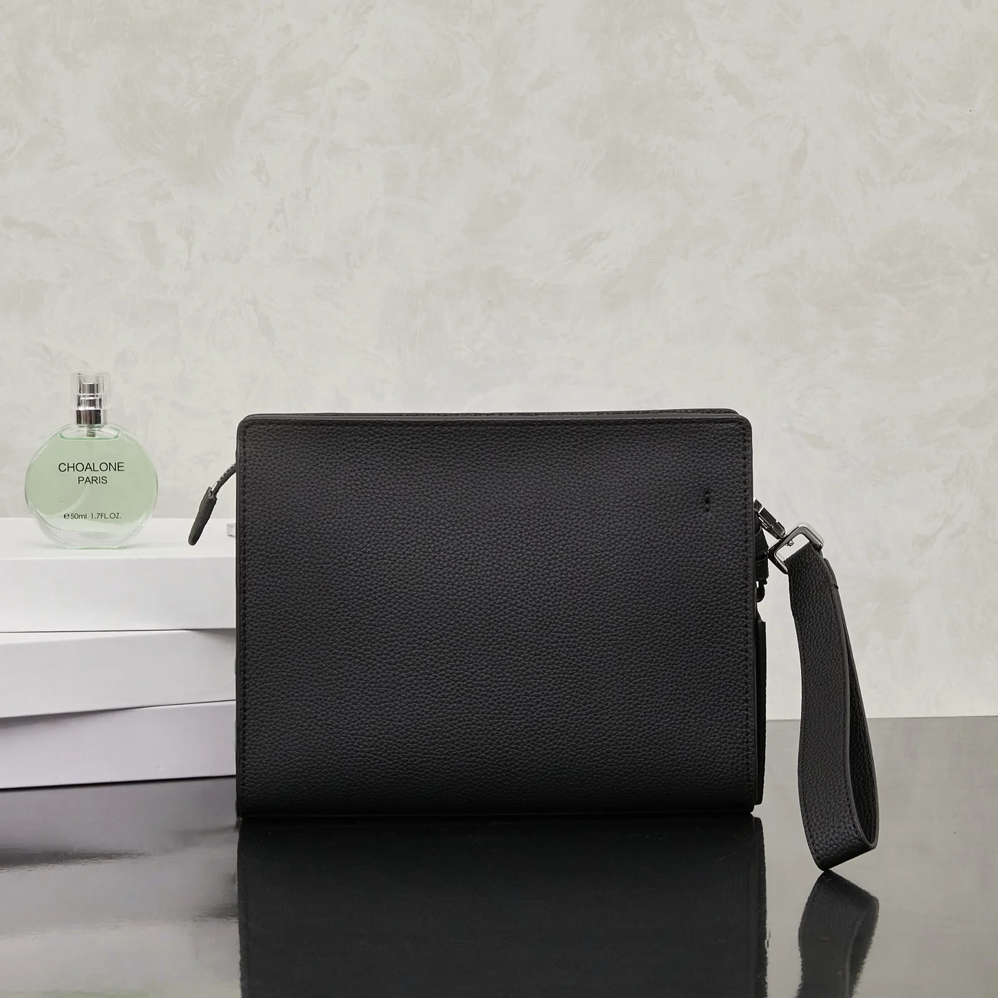 

Мужская сумка люксового бренда 5505, деловой клатч, классический стиль, натуральная кожа, подходит для деловых встреч, элитный роскошный подарок