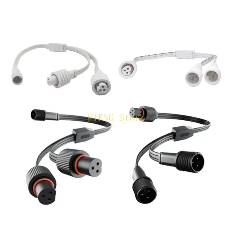 MultiDevice Extension Cord Waterproof Y-Splitter for Efy Permanent Light Best Sale