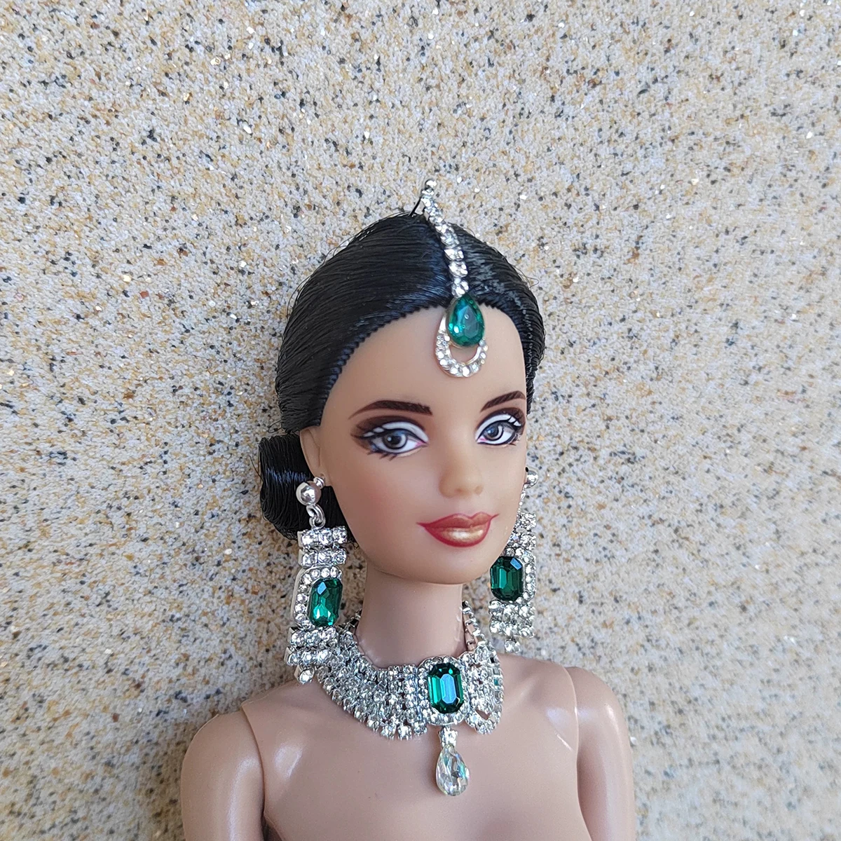 1/6 ชิ้นส่วนเครื่องประดับตุ๊กต - Ethnic Fashion India บทวิจารณ์และราคา