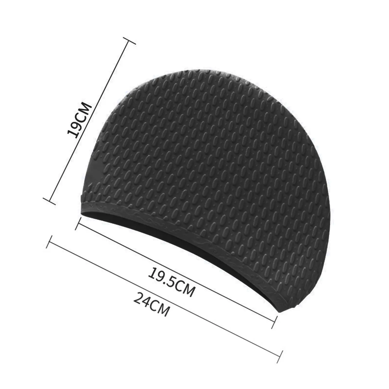 Swim Cap Elastic Training Women Men Comfortable for Long and