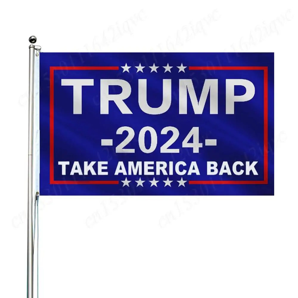 90x150cm Donald Trump Flag Keep America Great Outdoor Trump Flag Fade Resistant Trump Pattern Flag for President USA