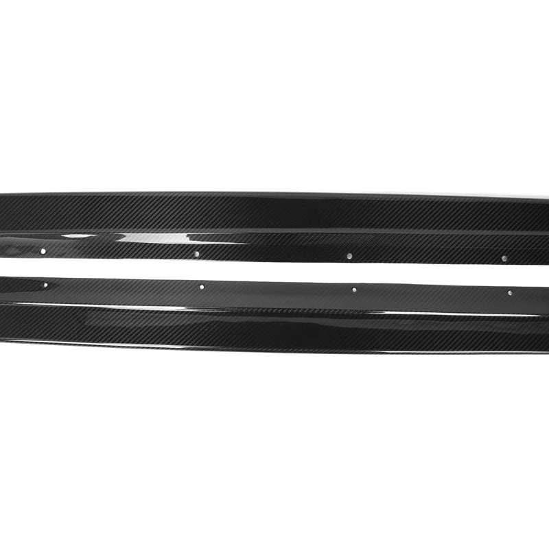 رائجة البيع JPM نمط ألياف الكربون الوفير جديد التنانير الجانبية ل G80 M3 سيدان 2021 + سيارة G80 الجانب تنورة تمديد #6