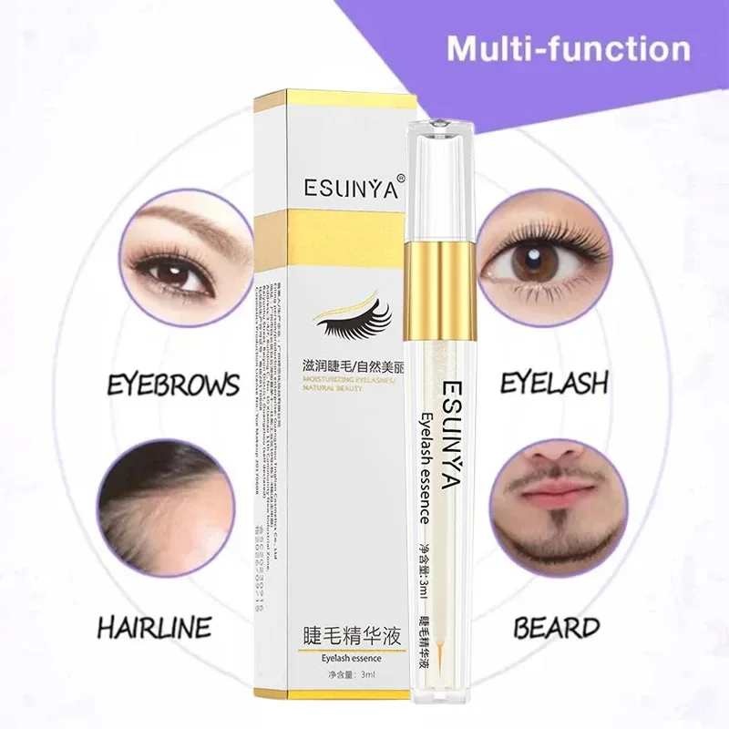 7 Days Fast Eyelash Growth Serum Natural Curl Slender Thick Eyelash Growth Solution Eyelash Lift Lengthening Cosmetics