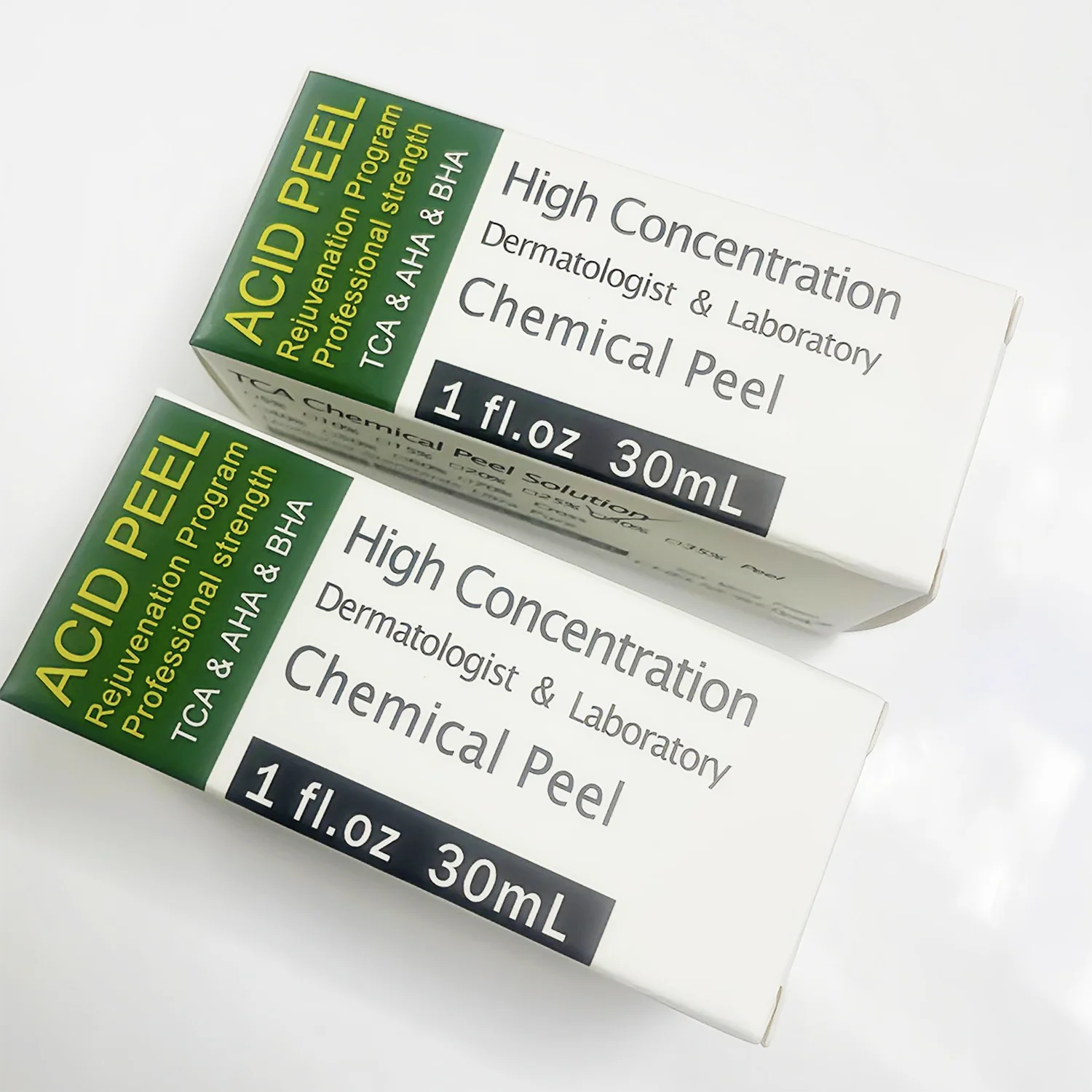 Chelnokova TC Acid 30ml 1fl.oz 2 pcs 5% 10% 15% 20% 25% 30% 35% 40% 50% 60% 70%