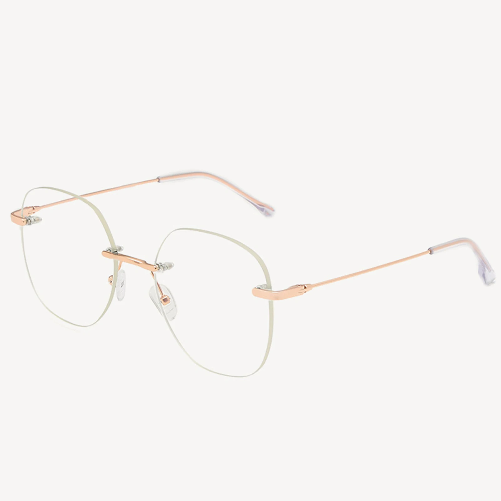 Squar Myopia Glasses Long Service Life Universal Size Eyeglasses for Computer Playing Reading