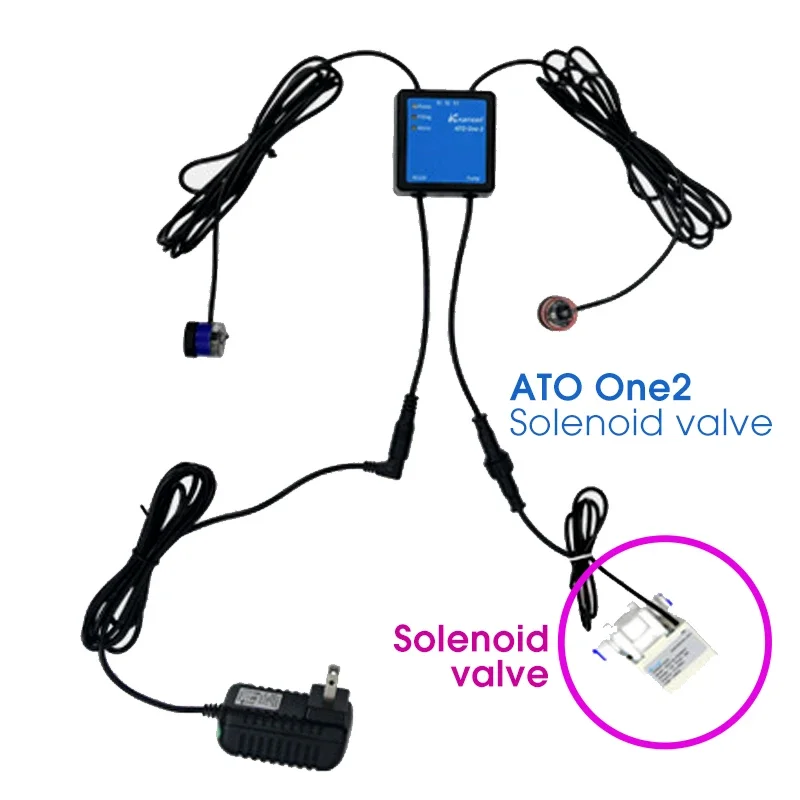 Kamoer ATO ONE 2 수족관 스마트 자동 시스템, 무소음 물 보충기, 어항 수조용 수위 컨트롤러