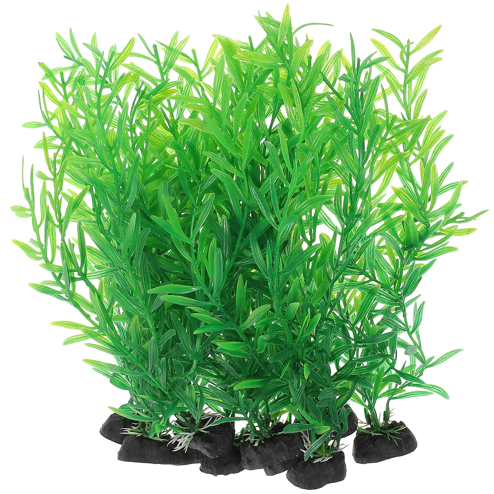 

10Pcs Plastic Artificial Aquarium Plants Fish Tank Decoration Durable Realistic Aquarium Accessories Aquatic Plant Ornaments